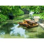 boats along the Ling Canal
