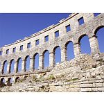 Sightseeing in Pula - Istrian coast - Croatia