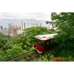 the Peak tram 