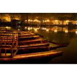 night boat trip of old Beijing