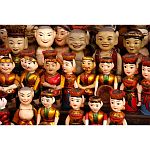 Hanoi's famous water puppets