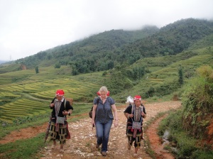 Walking in Sapa
