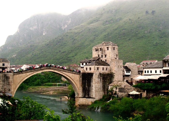 Mostar Bridge in Bosnia readyclickandgo